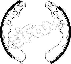 Cifam 153-034 - Kit freno, freni a tamburo www.autoricambit.com