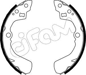 Cifam 153-037 - Kit freno, freni a tamburo www.autoricambit.com