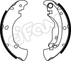 Cifam 153-076 - Kit freno, freni a tamburo www.autoricambit.com