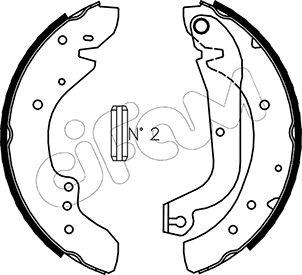 Cifam 153-071 - Kit freno, freni a tamburo www.autoricambit.com