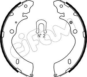 Cifam 153-194 - Kit freno, freni a tamburo www.autoricambit.com