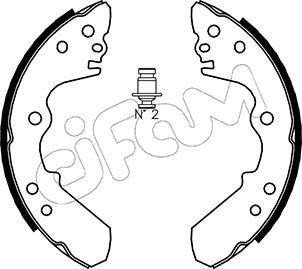 Cifam 153-192 - Kit freno, freni a tamburo www.autoricambit.com