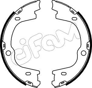 Cifam 153-188 - Kit ganasce, Freno stazionamento www.autoricambit.com