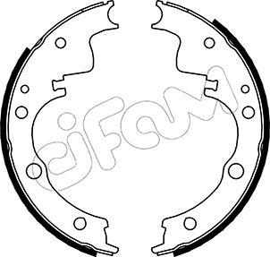 Cifam 153-139 - Kit freno, freni a tamburo www.autoricambit.com