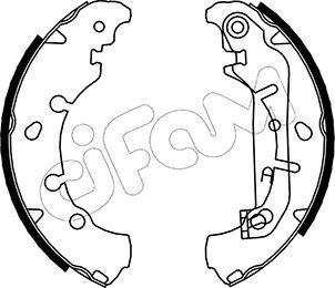 Cifam 153-136 - Kit freno, freni a tamburo www.autoricambit.com