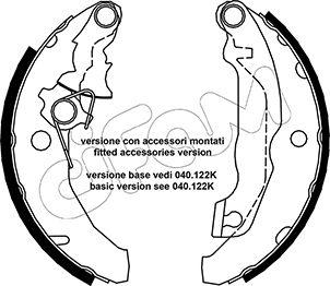 Cifam 153-131Y - Kit freno, freni a tamburo www.autoricambit.com