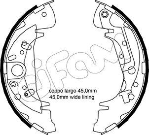 Cifam 153-172Y - Kit freno, freni a tamburo www.autoricambit.com