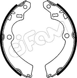 Cifam 153-394 - Kit freno, freni a tamburo www.autoricambit.com