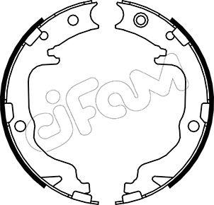 Cifam 153-362 - Kit ganasce, Freno stazionamento www.autoricambit.com