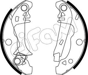 Cifam 153-339Y - Kit freno, freni a tamburo www.autoricambit.com