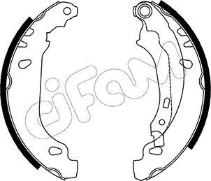 Cifam 153-328 - Kit freno, freni a tamburo www.autoricambit.com