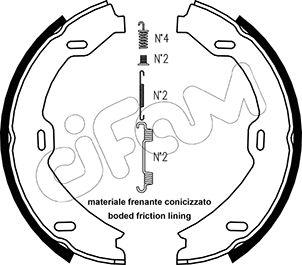 Cifam 153-241K - Kit ganasce, Freno stazionamento www.autoricambit.com