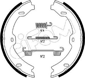 Cifam 153-247K - Kit ganasce, Freno stazionamento www.autoricambit.com