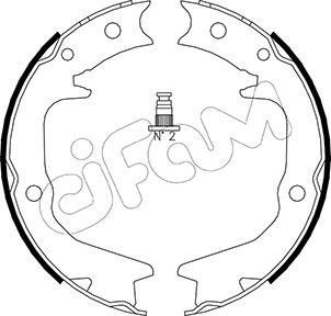 Cifam 153-265 - Kit ganasce, Freno stazionamento www.autoricambit.com