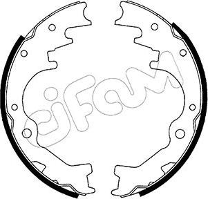 Cifam 153-208 - Kit freno, freni a tamburo www.autoricambit.com