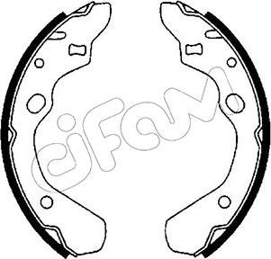 Cifam 153-207 - Kit freno, freni a tamburo www.autoricambit.com