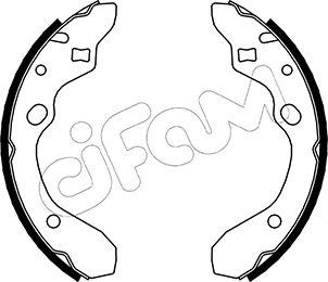 Cifam 153-210 - Kit freno, freni a tamburo www.autoricambit.com