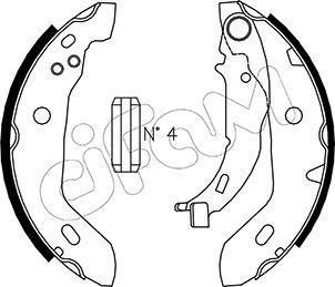 Cifam 153-235 - Kit freno, freni a tamburo www.autoricambit.com