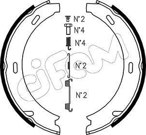 Cifam 153-233K - Kit ganasce, Freno stazionamento www.autoricambit.com