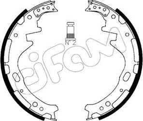 Cifam 153-278 - Kit freno, freni a tamburo www.autoricambit.com