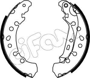 Cifam 153-750 - Kit freno, freni a tamburo www.autoricambit.com