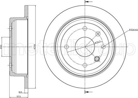 Cifam 800-953 - Discofreno www.autoricambit.com