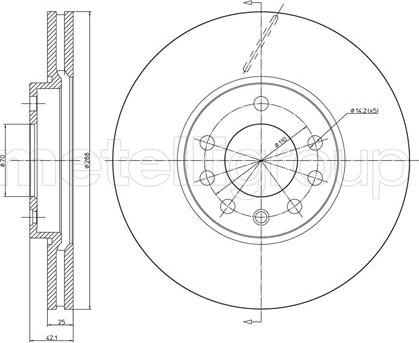 Cifam 800-605C - Discofreno www.autoricambit.com