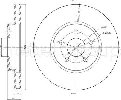 Cifam 800-684C - Discofreno www.autoricambit.com