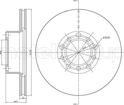 Cifam 800-047 - Discofreno www.autoricambit.com