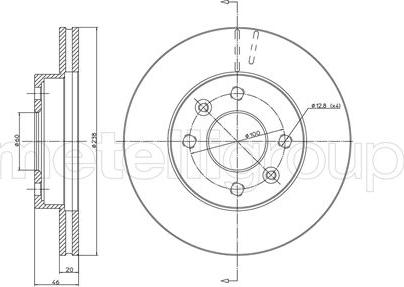 Cifam 800-067 - Discofreno www.autoricambit.com