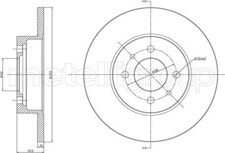 Cifam 800-083 - Discofreno www.autoricambit.com