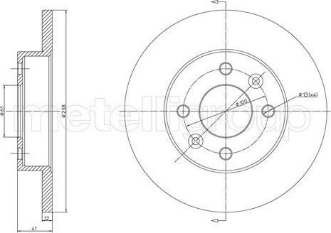 Cifam 800-082 - Discofreno www.autoricambit.com