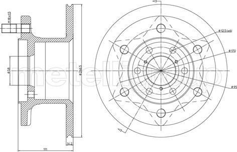 Cifam 800-079 - Discofreno www.autoricambit.com