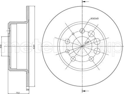 Cifam 800-074 - Discofreno www.autoricambit.com