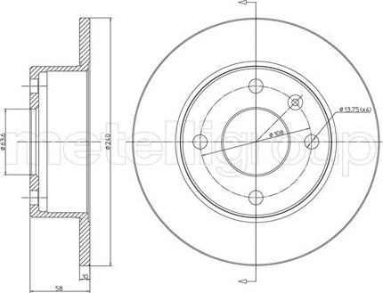 Cifam 800-072 - Discofreno www.autoricambit.com