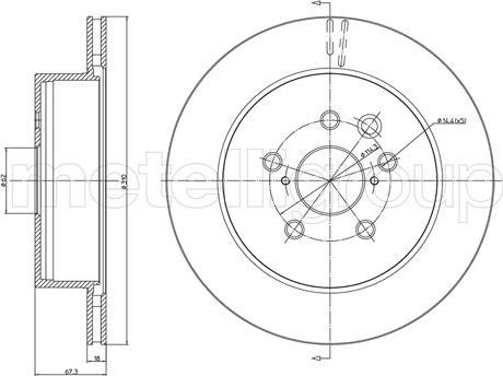 Cifam 800-1541C - Discofreno www.autoricambit.com