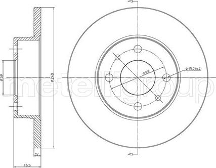 Cifam 800-156 - Discofreno www.autoricambit.com