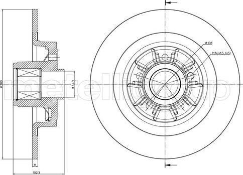 SNR KF155.100U - Discofreno www.autoricambit.com