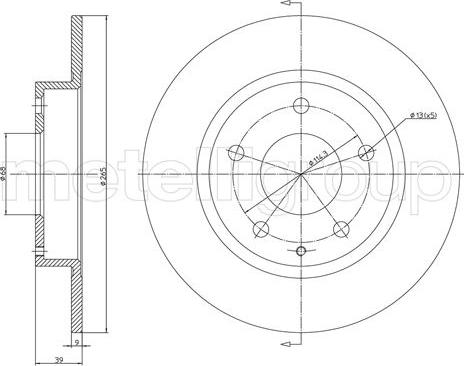 Cifam 800-1524C - Discofreno www.autoricambit.com