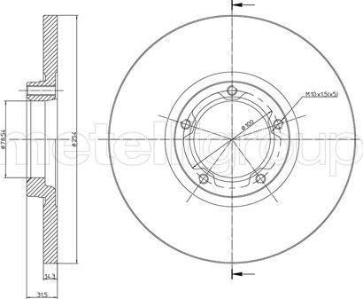 Cifam 800-163 - Discofreno www.autoricambit.com