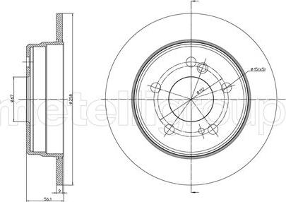 Cifam 800-104 - Discofreno www.autoricambit.com