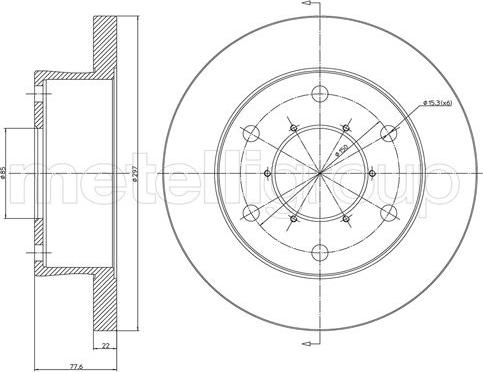 Cifam 800-1088C - Discofreno www.autoricambit.com