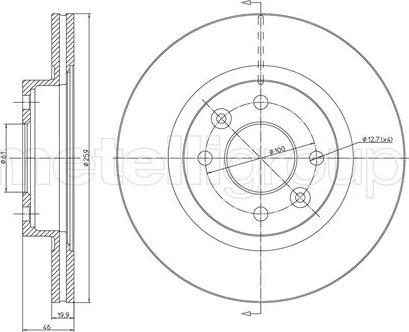 Cifam 800-108 - Discofreno www.autoricambit.com