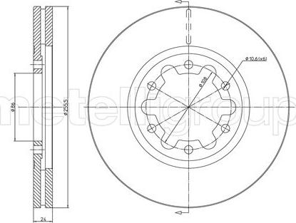 Cifam 800-1190 - Discofreno www.autoricambit.com