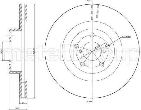 Cifam 800-1132C - Discofreno www.autoricambit.com