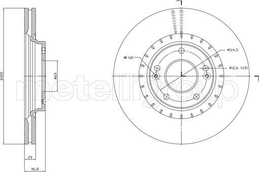 Cifam 800-1818C - Discofreno www.autoricambit.com