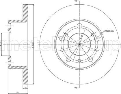 Cifam 800-134 - Discofreno www.autoricambit.com