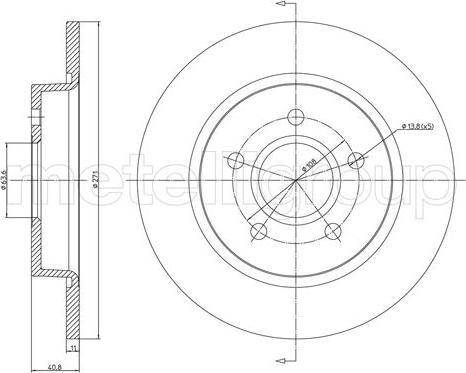 Cifam 800-1242C - Discofreno www.autoricambit.com