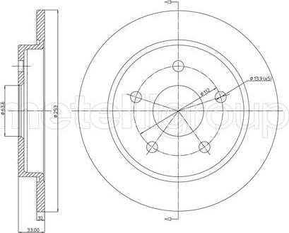 Cifam 800-121 - Discofreno www.autoricambit.com