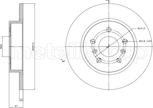 Cifam 800-1763C - Discofreno www.autoricambit.com